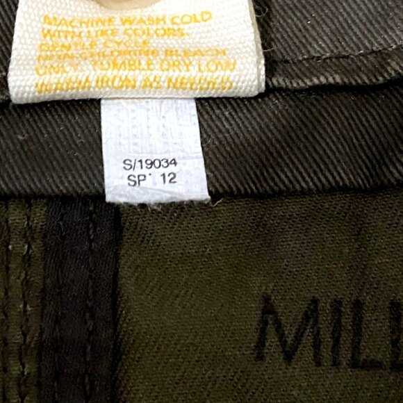 J Crew Relaxed Boyfriend Field Jacket XS Military Army Streetwear Grunge Pockets - Picture 4 of 4